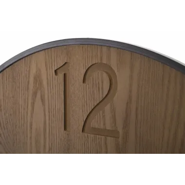 ZEGAR NASTĘNNY Super Wood/Leaf Ø 60x2 cm